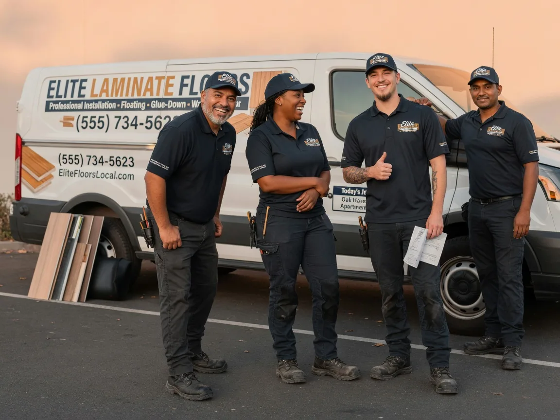 Laminate flooring installation company in Harbor View, OH